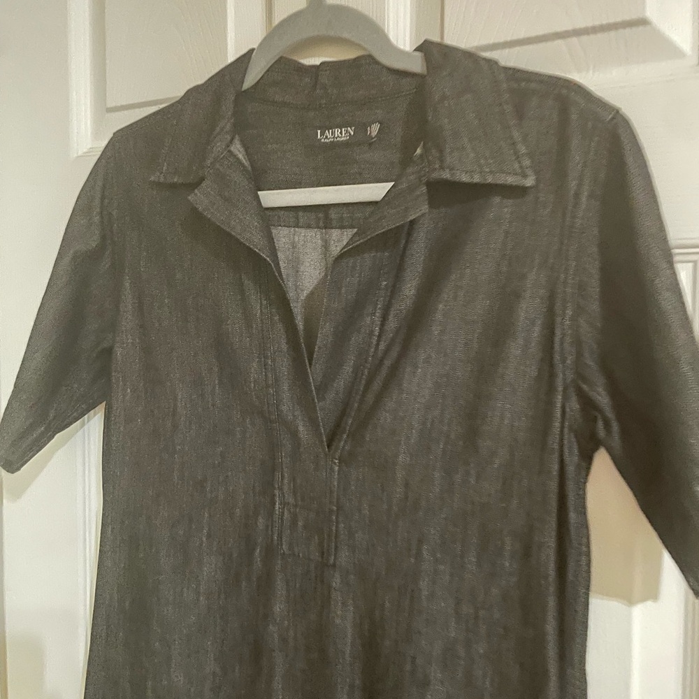 Ralph Lauren Black Short Sleeve Dress - Picture 4 of 4